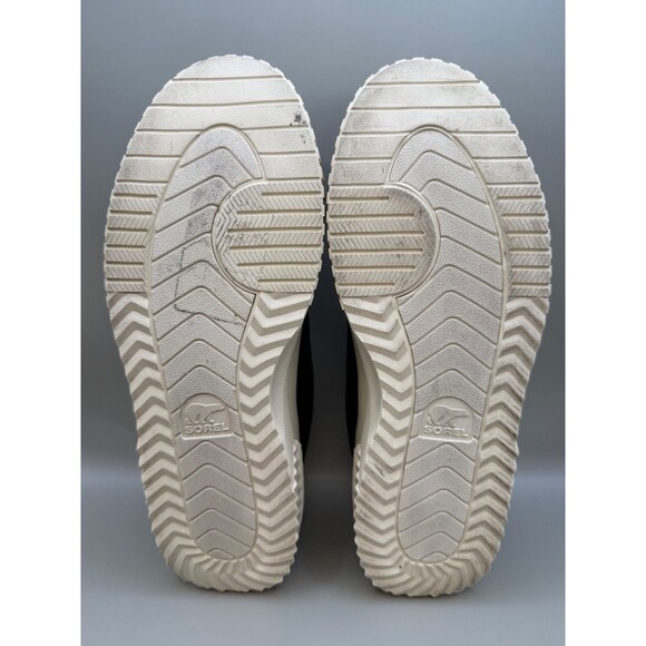 Sorel ONA AVE Womens Black Leather Platform Size 9.5 Slip-On Sneaker 2131741 - Picture 8 of 8